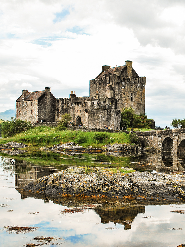 Canva---Architectural-Photography-of-Brown-and-Gray-Castle Eilan Donan Castle